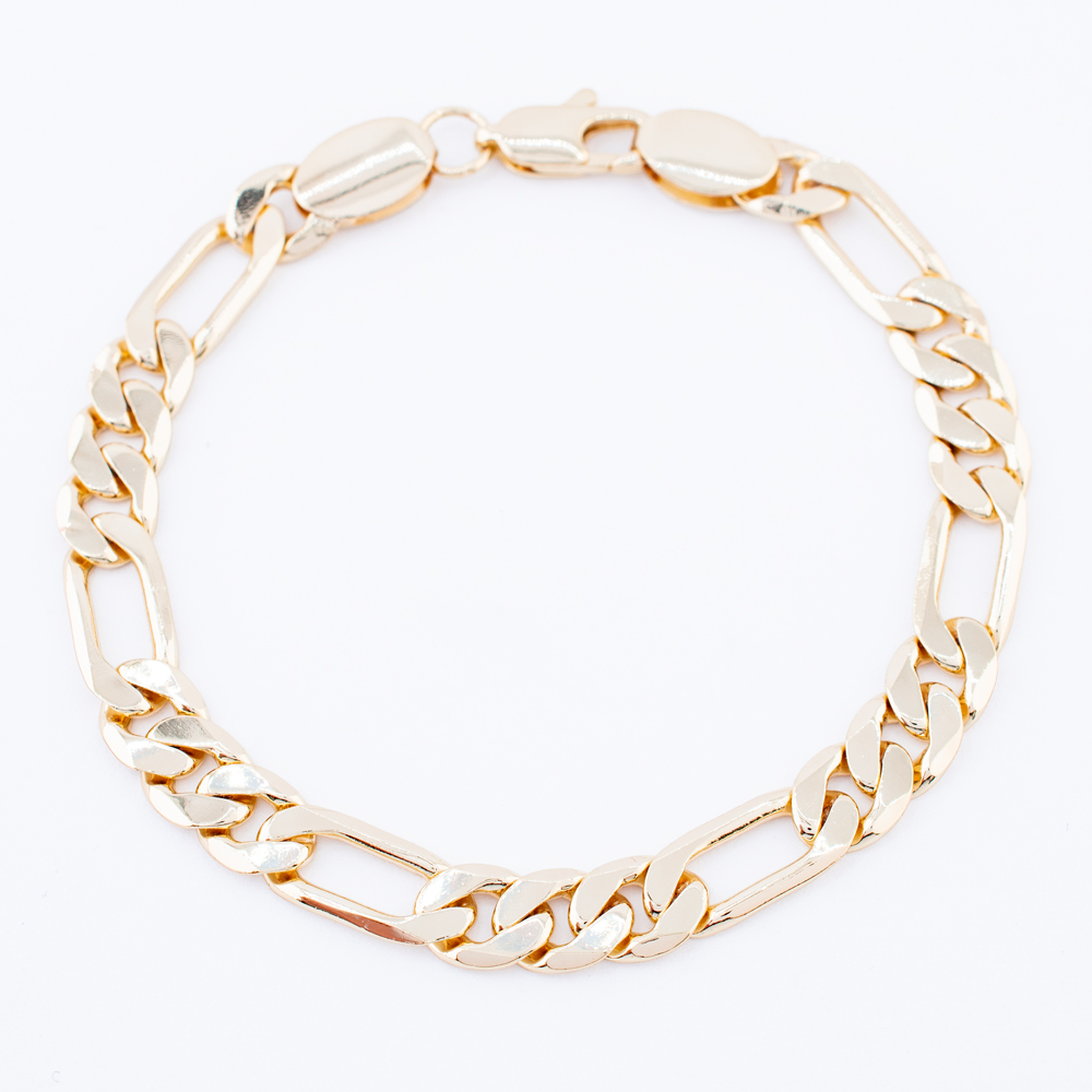 PULSERA CHAPA GOLDEN CASTING