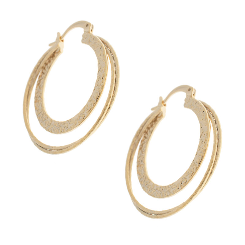 ARRACADA CHAPA GOLDEN CASTING