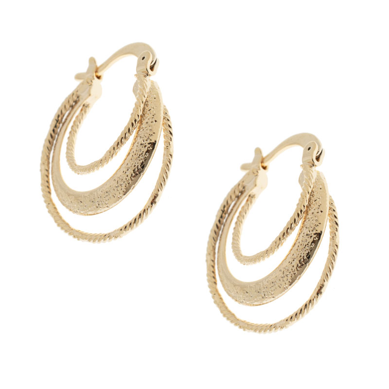 ARRACADA CHAPA GOLDEN CASTING