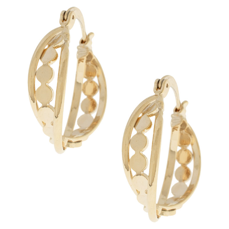 ARRACADA CHAPA GOLDEN CASTING
