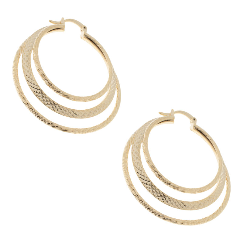 ARRACADA CHAPA GOLDEN CASTING