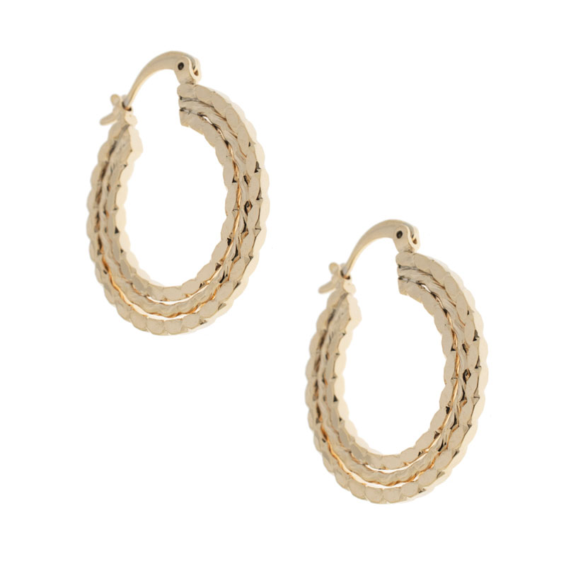ARRACADA CHAPA GOLDEN CASTING