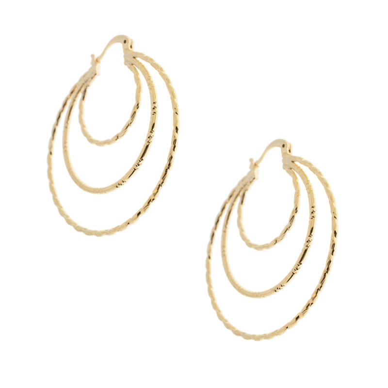 ARRACADA CHAPA GOLDEN CASTING