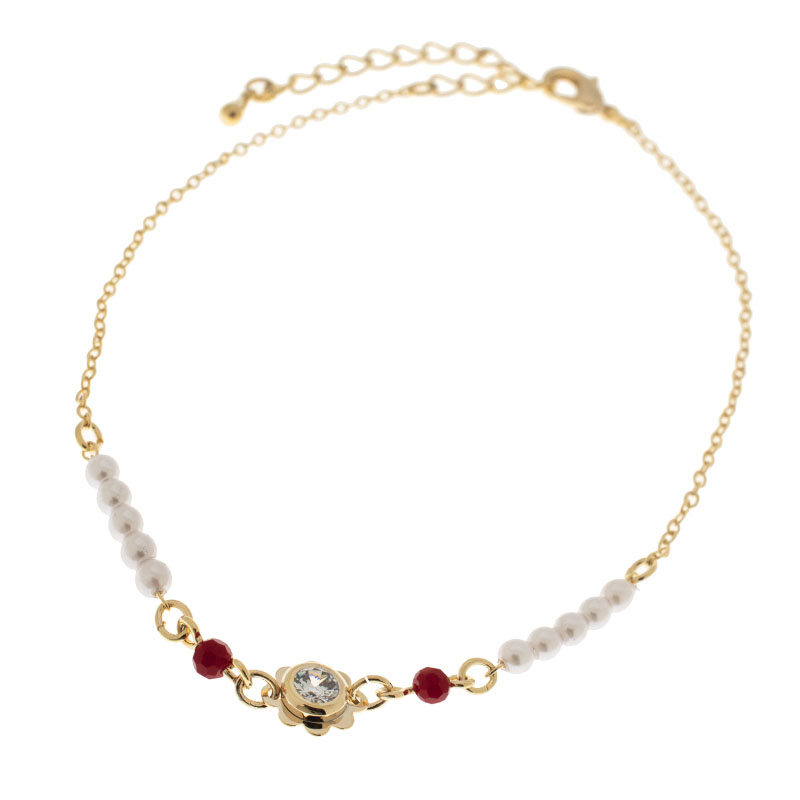PULSERA CHAPA PEARLTIME