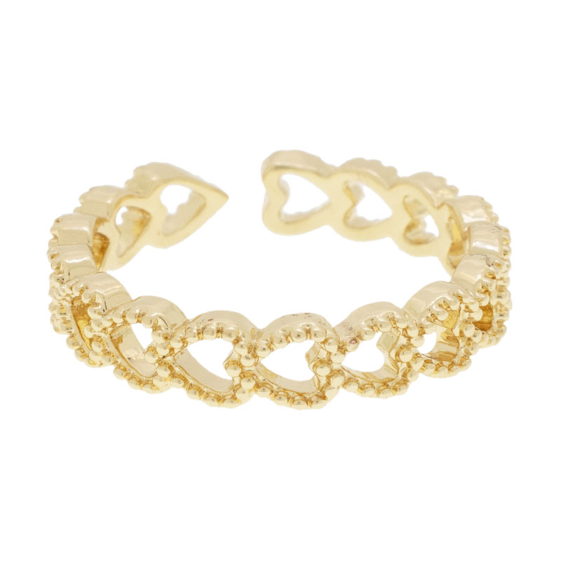 ANILLO  CHAPA GOLDEN CASTING