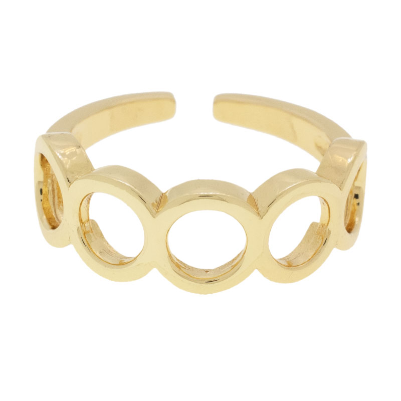 ANILLO  CHAPA GOLDEN CASTING