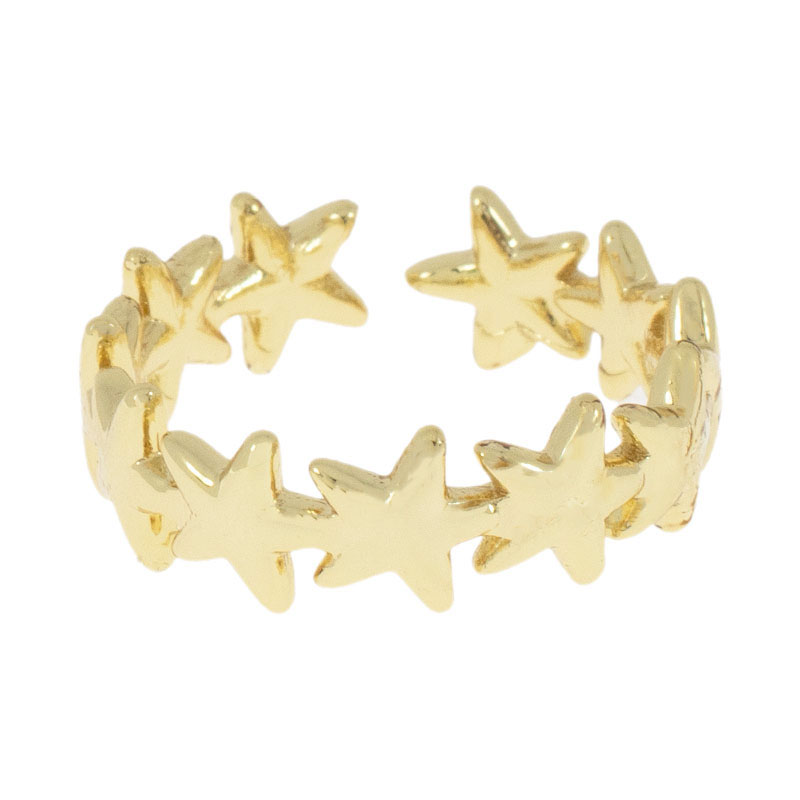 ANILLO  CHAPA GOLDEN CASTING