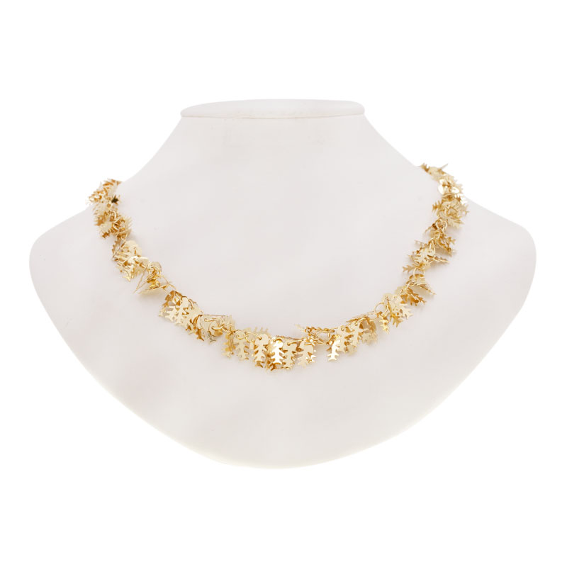 COLLAR CHAPA GOLDEN CASTING