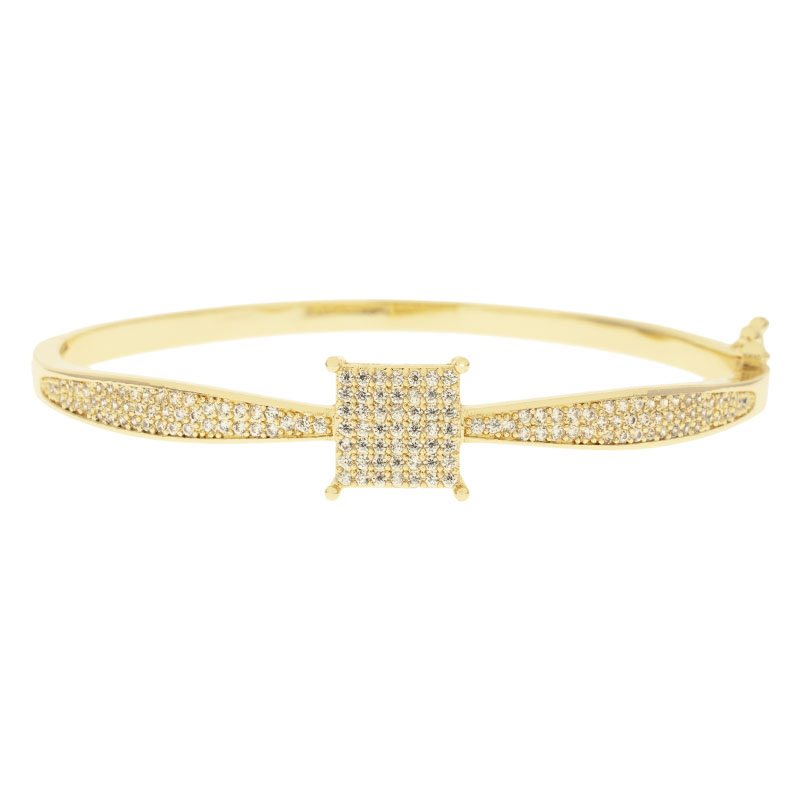 BRAZALETE CHAPA CRYSTIME