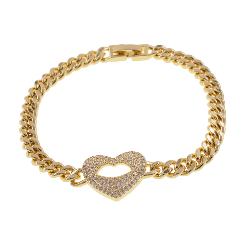 PULSERA CHAPA CRYSTIME