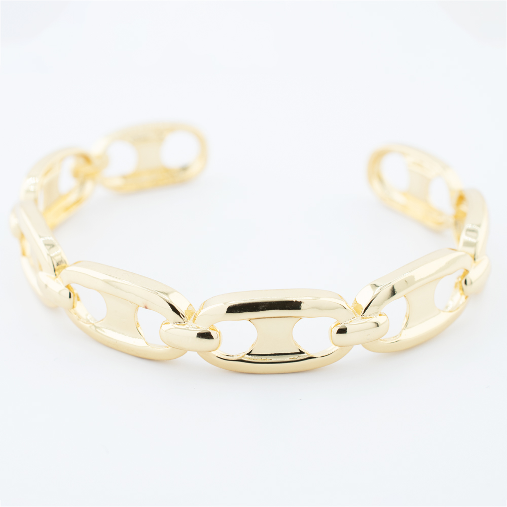 BRAZALETE CHAPA GOLDEN CASTING