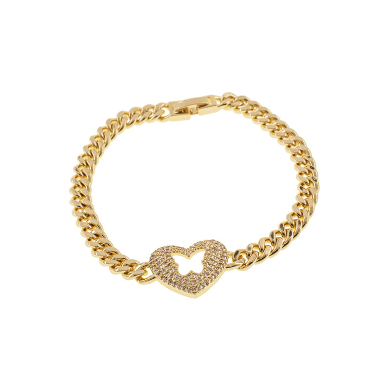 PULSERA CHAPA CRYSTIME
