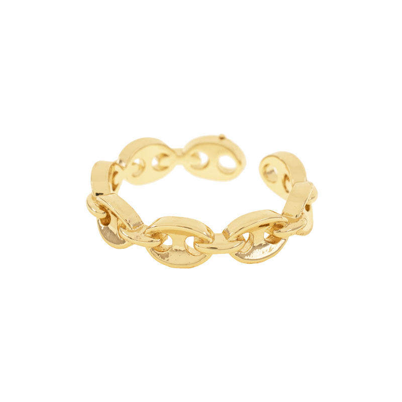 ANILLO  CHAPA GOLDEN CASTING