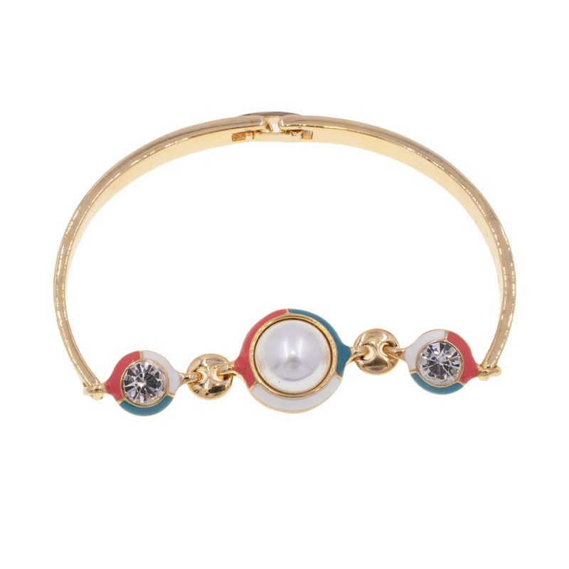 PULSERA CHAPA PEARLTIME