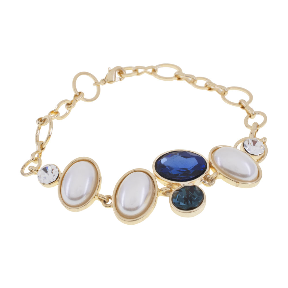 PULSERA CHAPA PEARLTIME