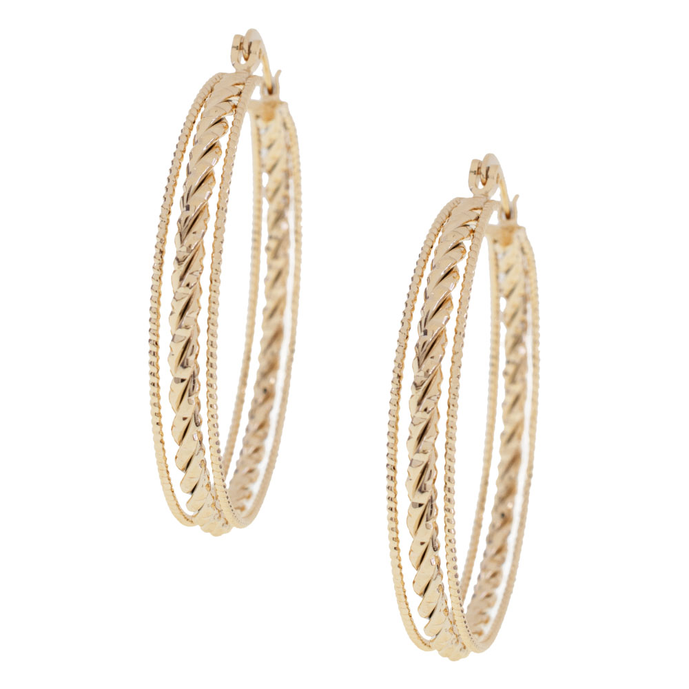 ARRACADA CHAPA GOLDEN CASTING