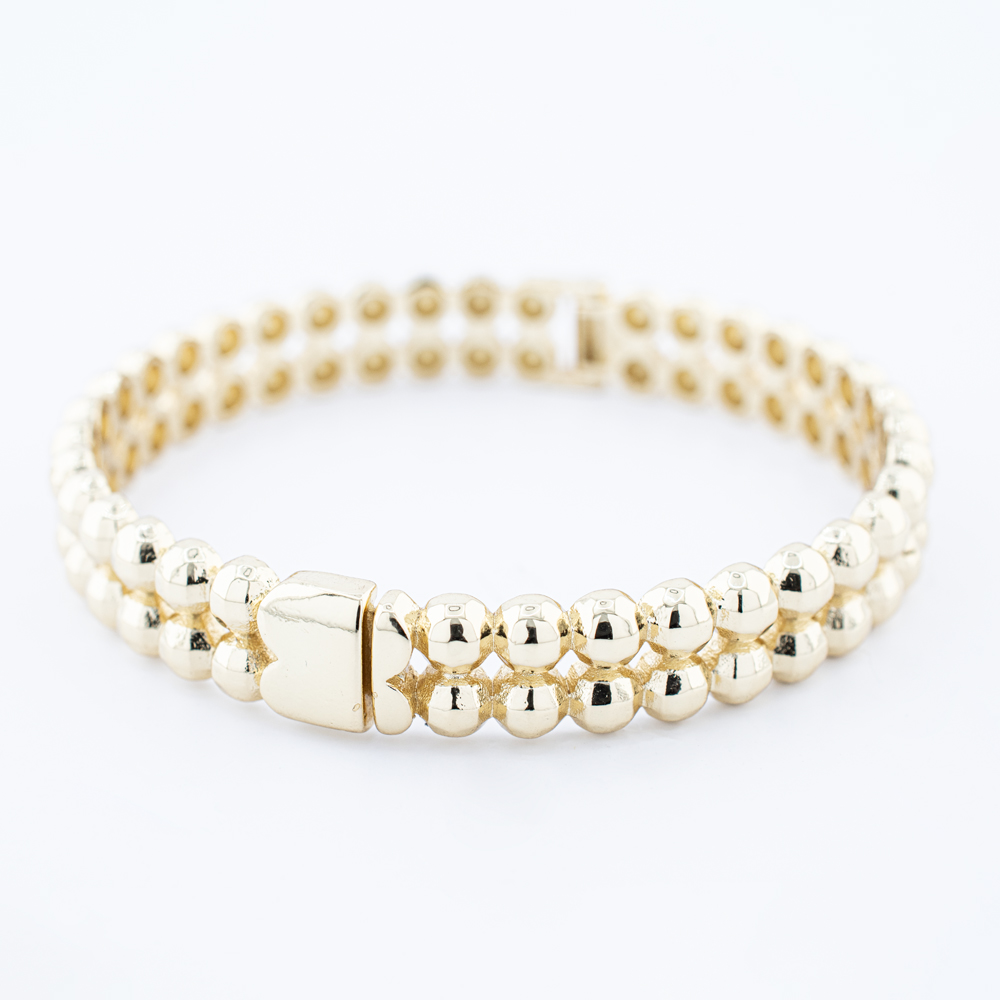 BRAZALETE CHAPA GOLDEN CASTING