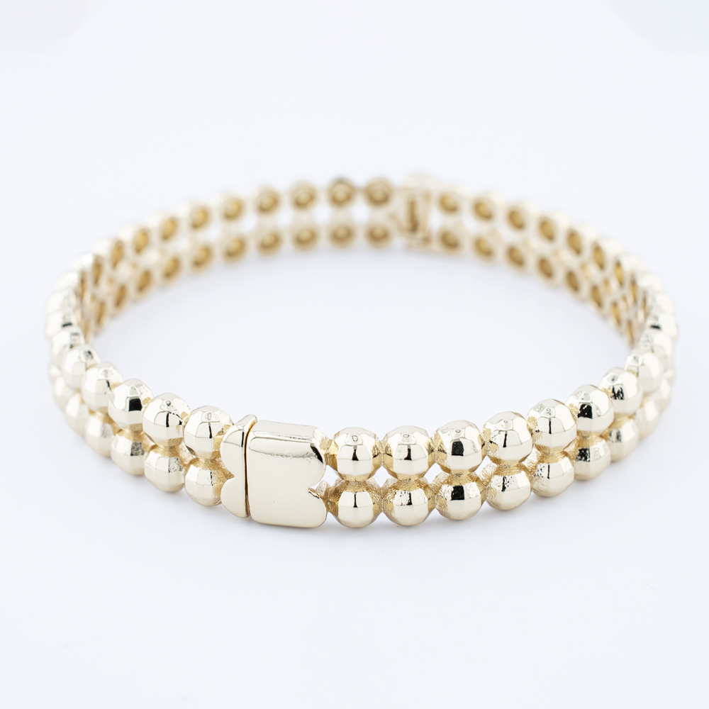 BRAZALETE CHAPA GOLDEN CASTING