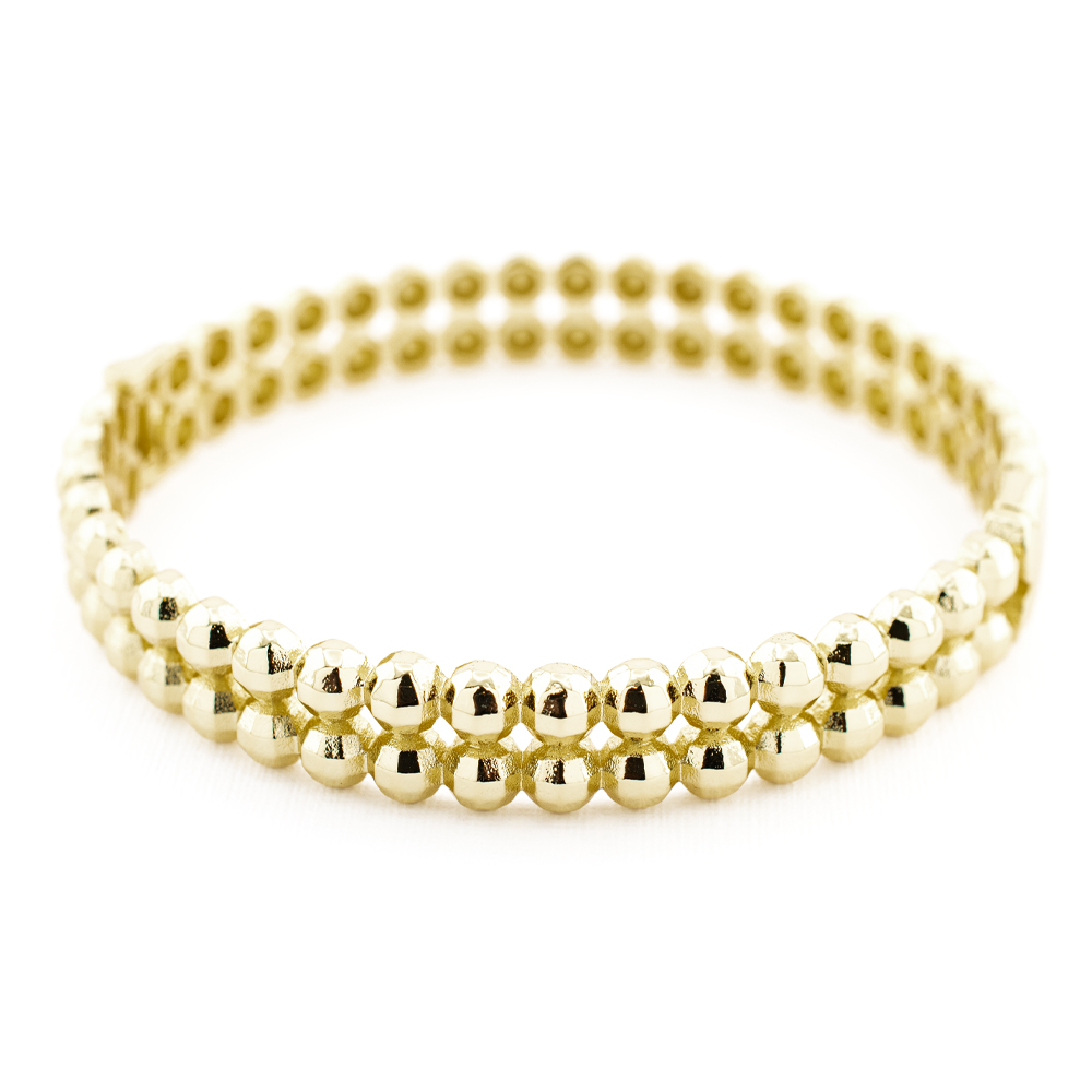 BRAZALETE CHAPA GOLDEN CASTING