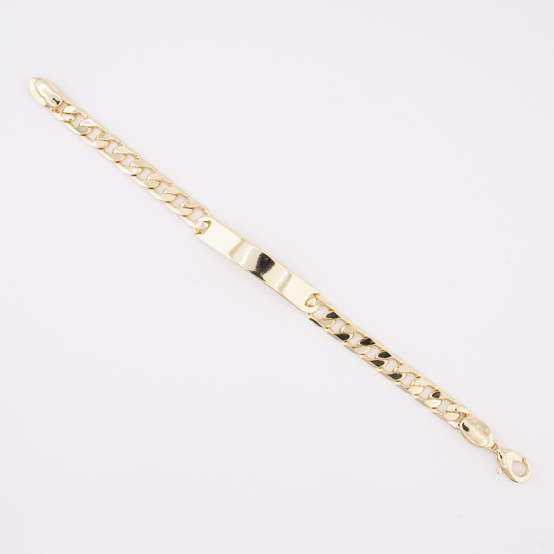 PULSERA CHAPA GOLDEN CHAIN