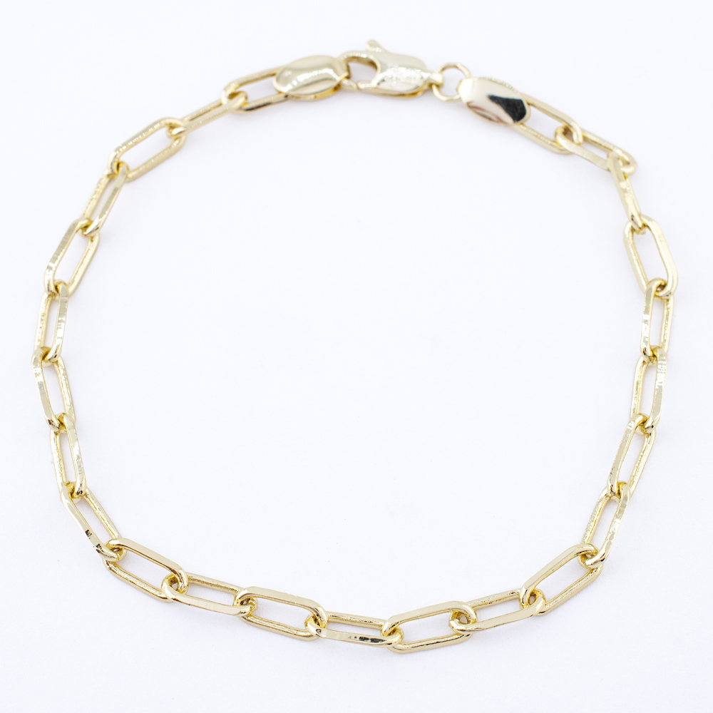 PULSERA CHAPA GOLDEN CHAIN