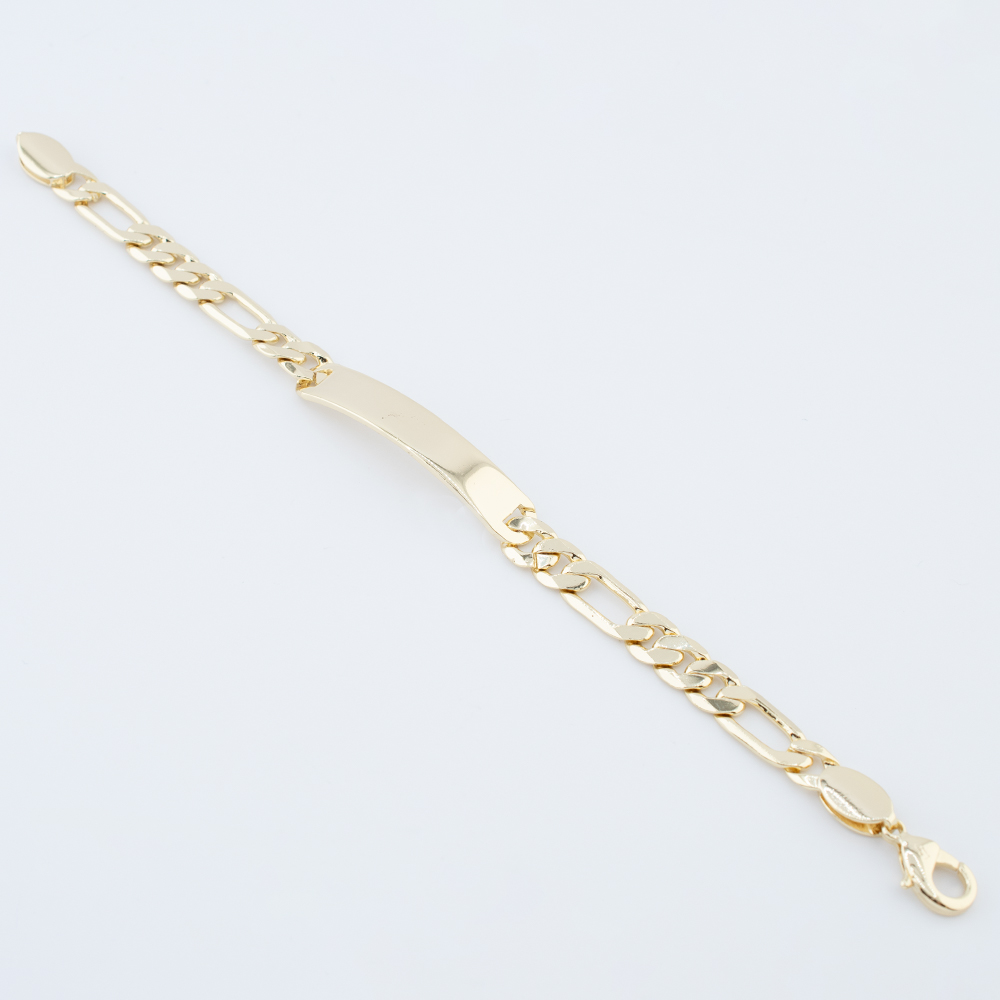 PULSERA CHAPA GOLDEN CASTING