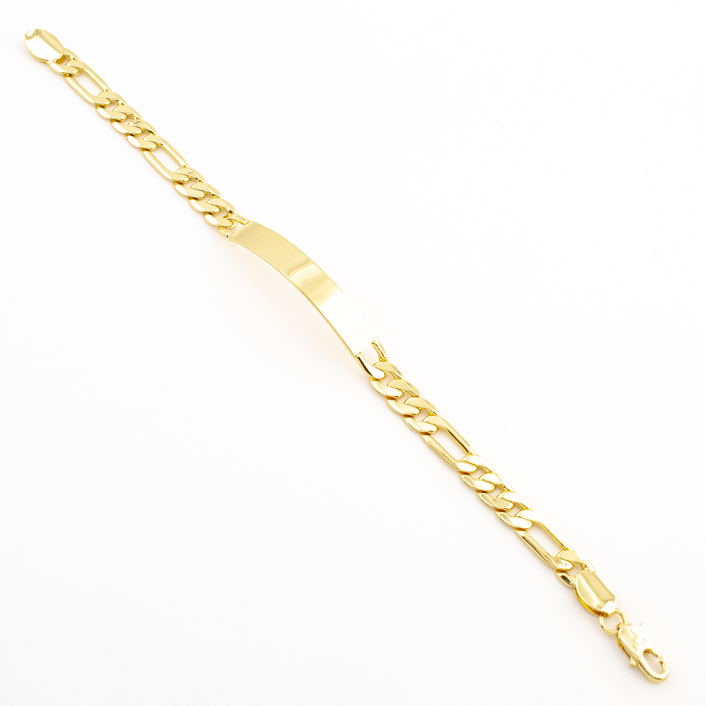 PULSERA CHAPA GOLDEN CASTING