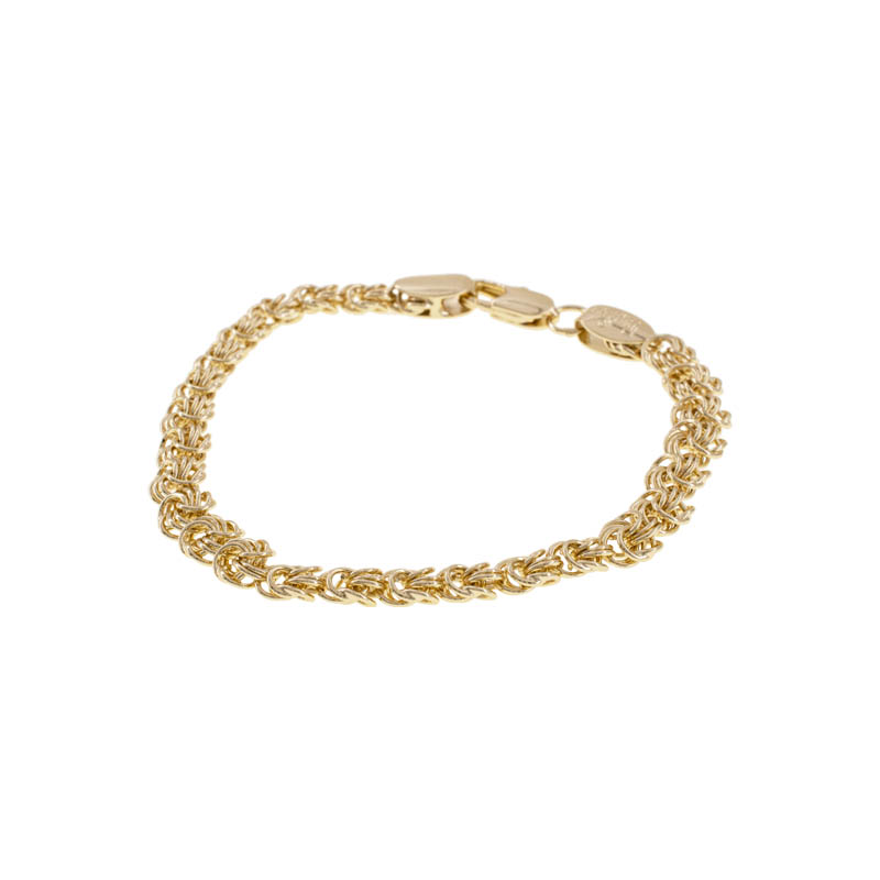 PULSERA CHAPA GOLDEN CHAIN