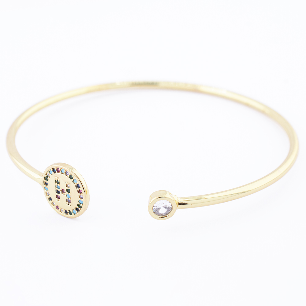 BRAZALETE CHAPA GOLDEN RAINBOW