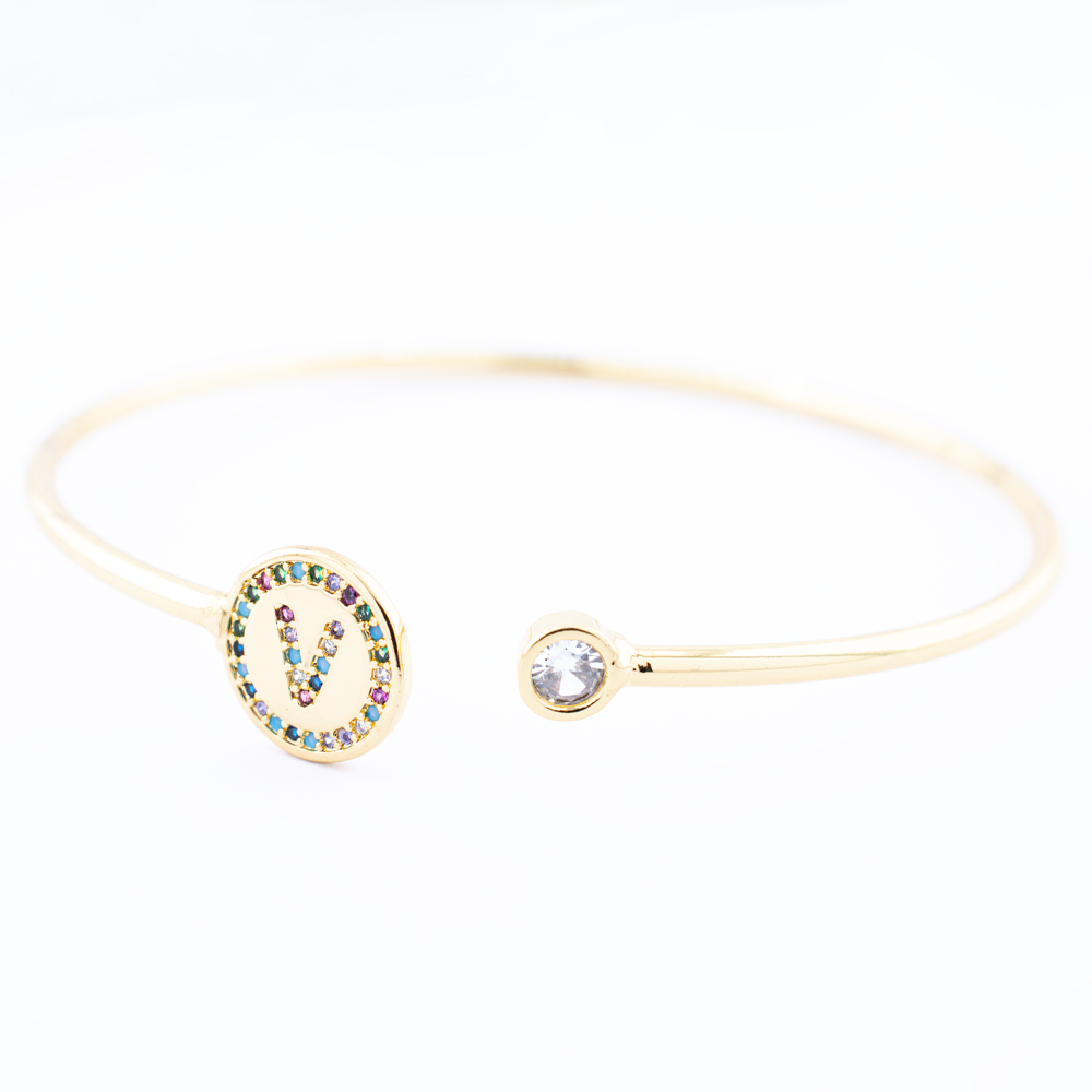 BRAZALETE CHAPA GOLDEN RAINBOW