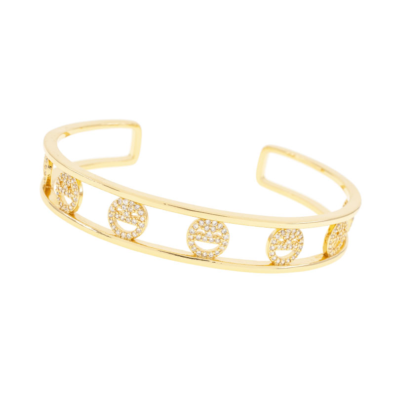 BRAZALETE CHAPA CRYSTIME