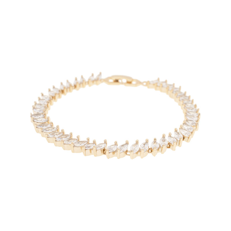 PULSERA CHAPA CRYSTIME
