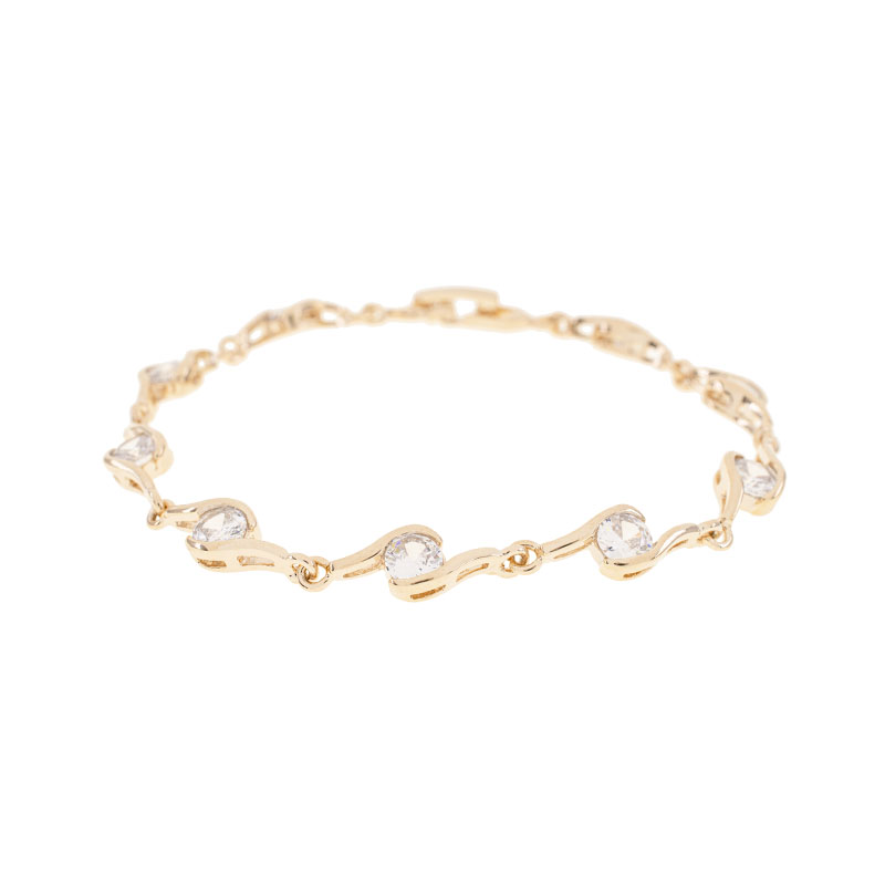 PULSERA CHAPA GOLDEN CASTING