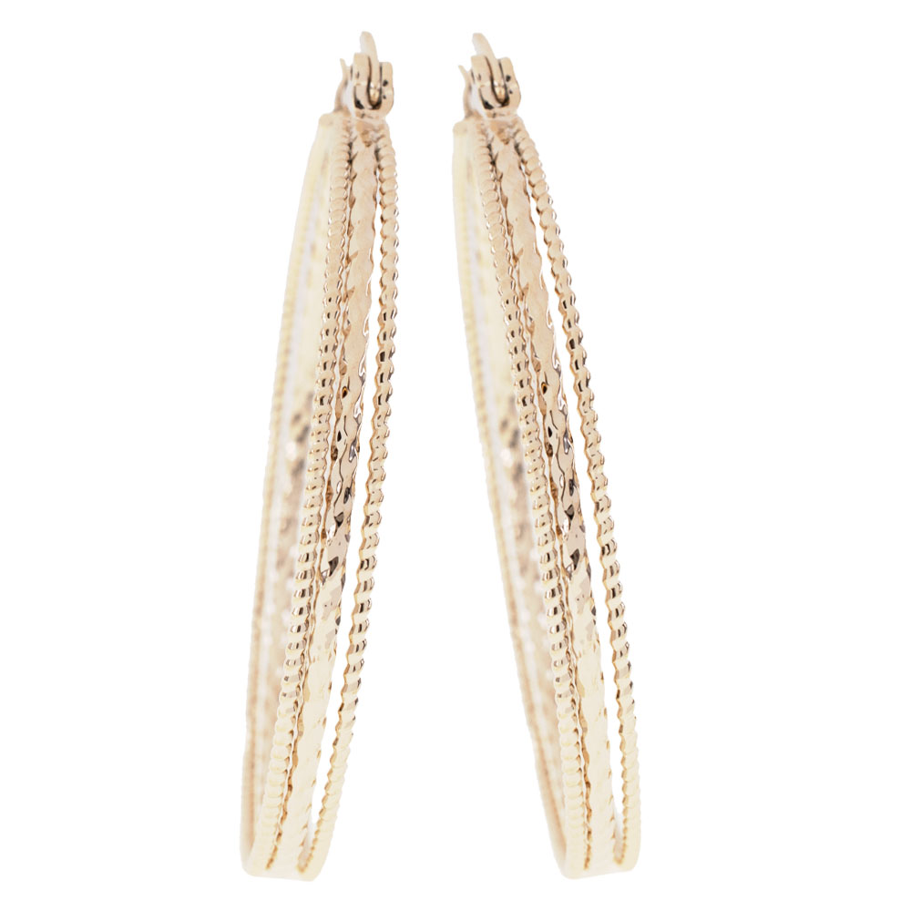 ARRACADA CHAPA GOLDEN CASTING