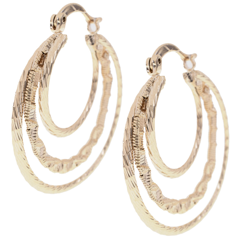 ARRACADA CHAPA GOLDEN CASTING