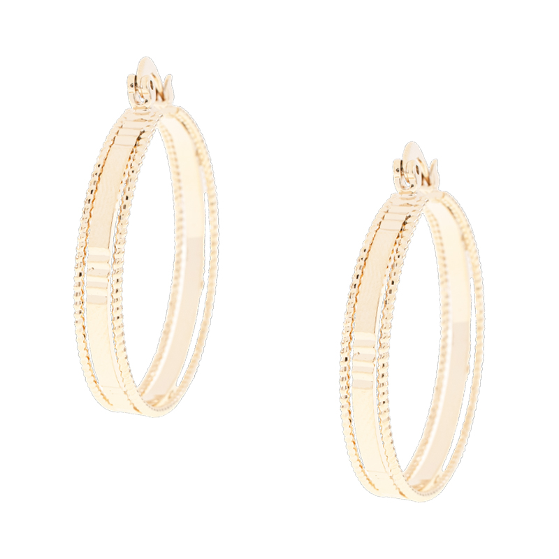 ARRACADA CHAPA GOLDEN CASTING