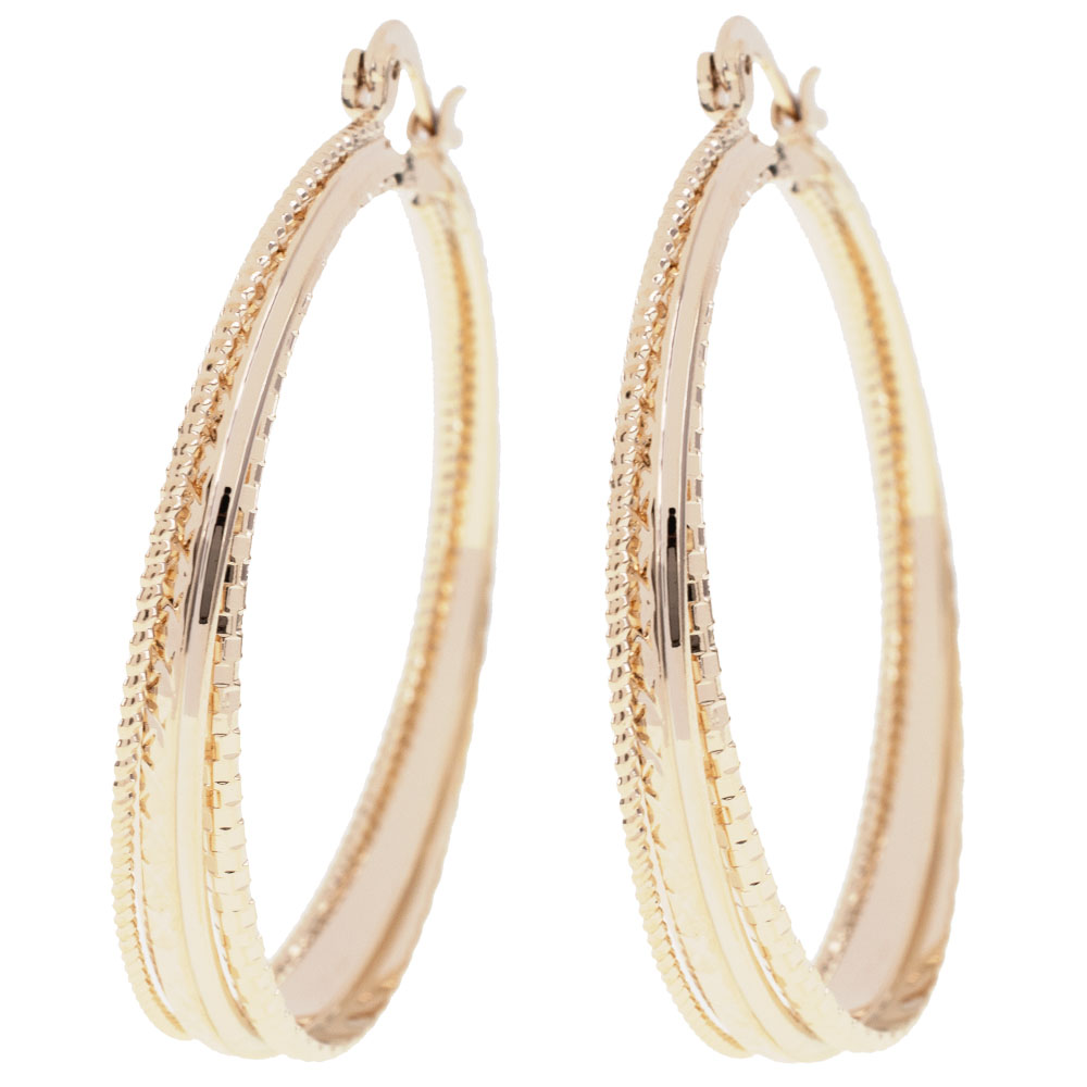 ARRACADA CHAPA GOLDEN CASTING