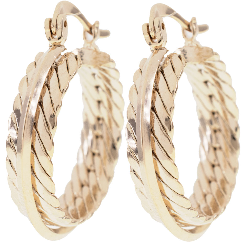 ARRACADA CHAPA GOLDEN CASTING