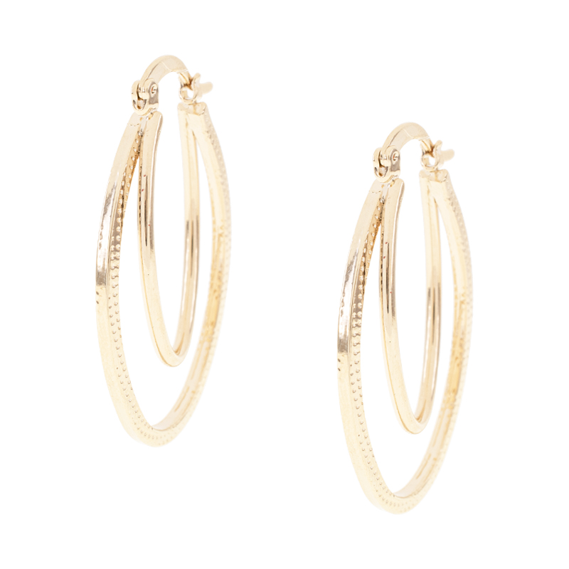 ARRACADA CHAPA GOLDEN CASTING