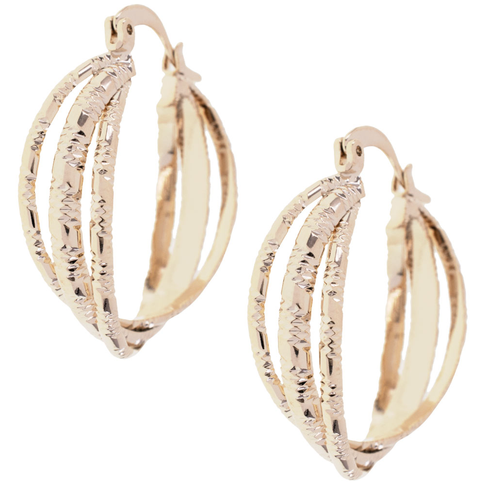 ARRACADA CHAPA GOLDEN CASTING