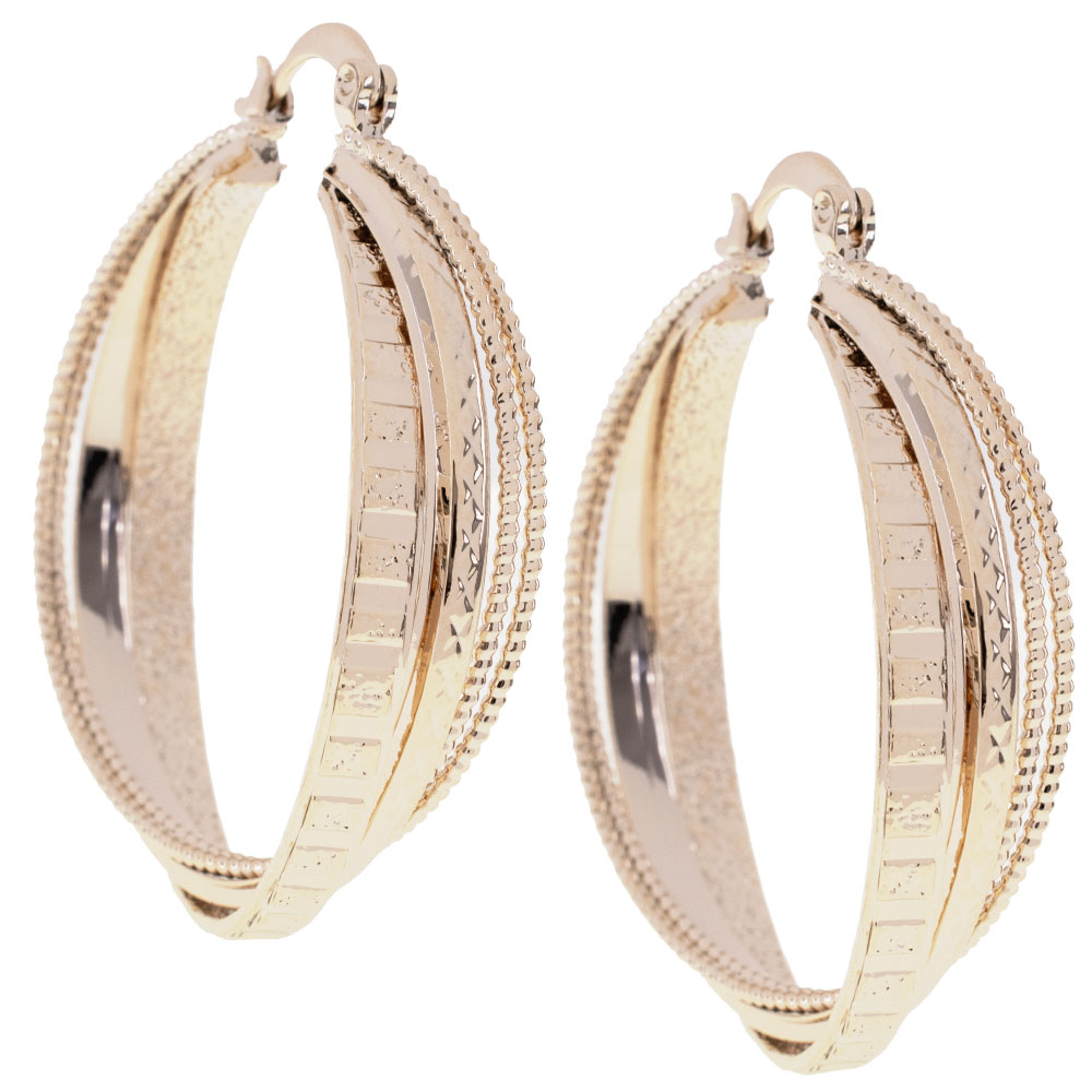 ARRACADA CHAPA GOLDEN CASTING