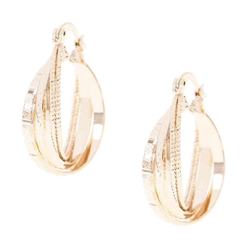 ARRACADA CHAPA GOLDEN CASTING