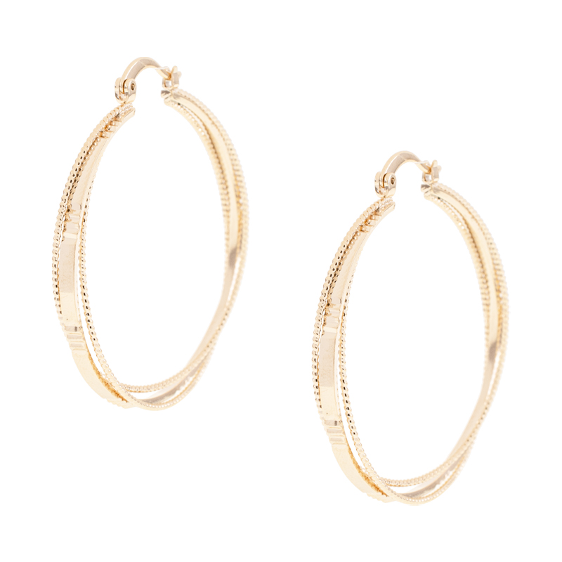 ARRACADA CHAPA GOLDEN CASTING