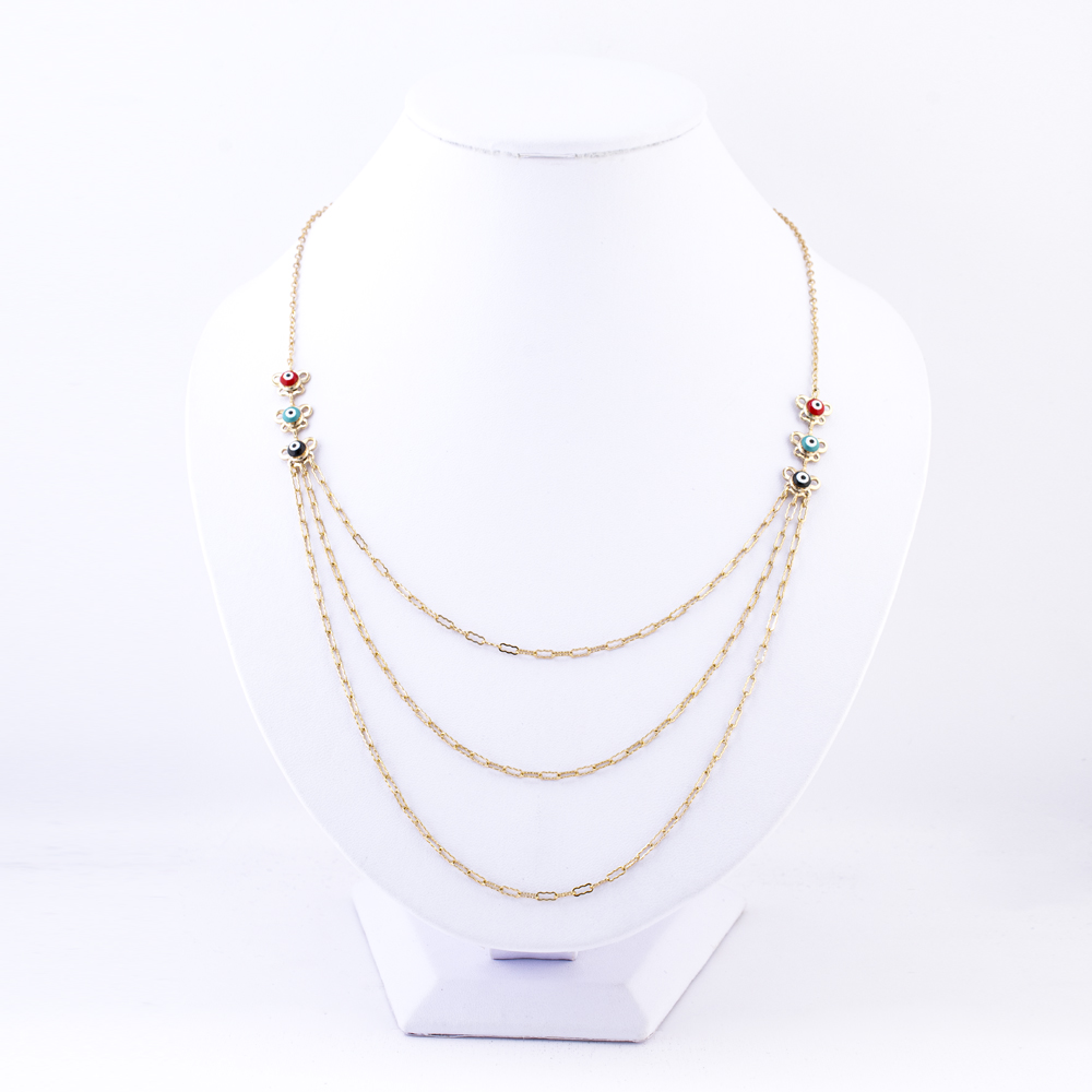 COLLAR CHAPA GOLDEN COLORS