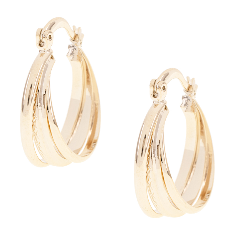 ARRACADA CHAPA GOLDEN CASTING
