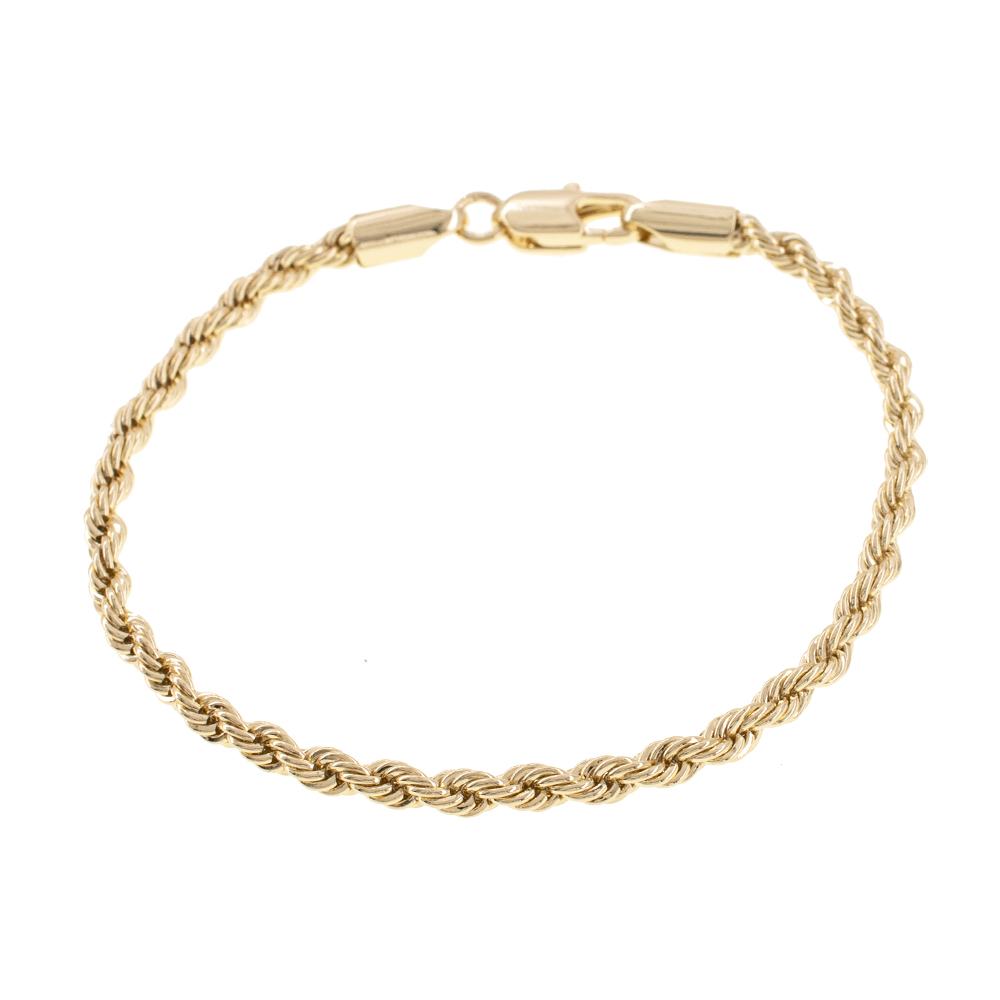 PULSERA CHAPA GOLDEN CASTING