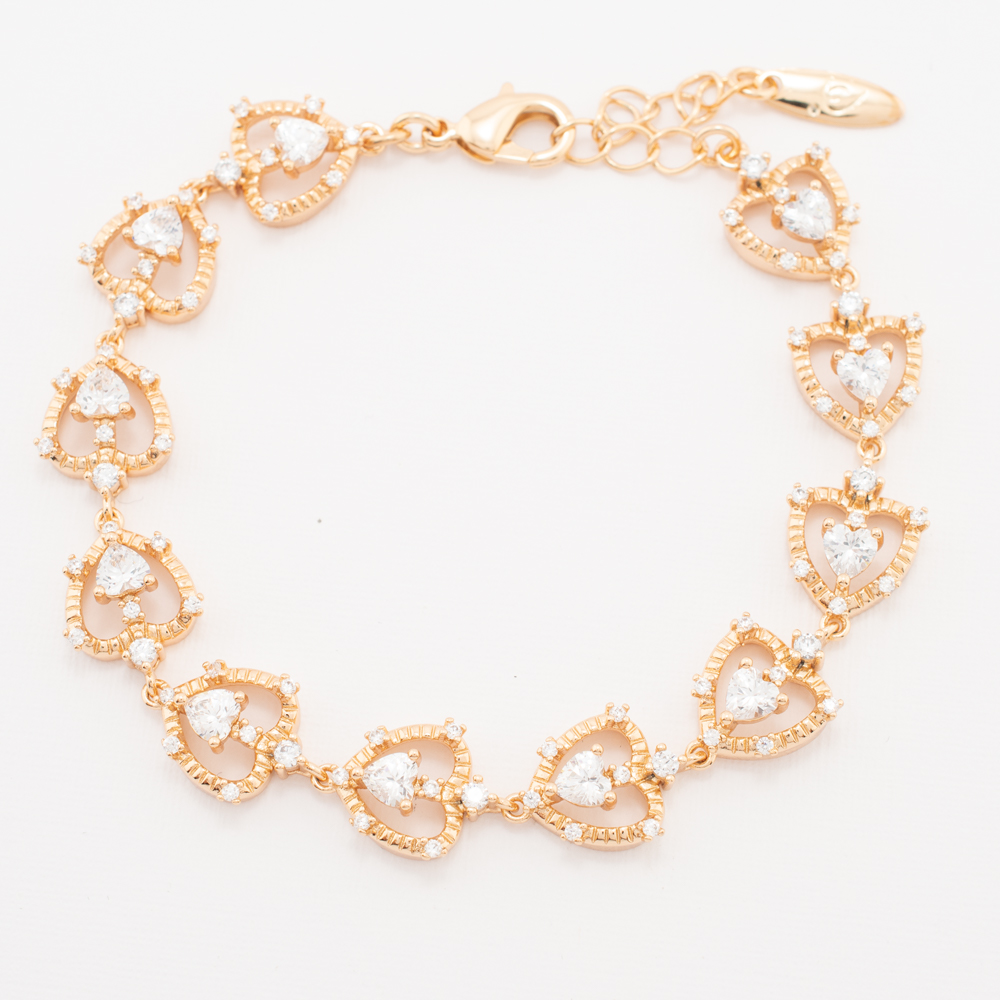 PULSERA CHAPA CRYSTIME