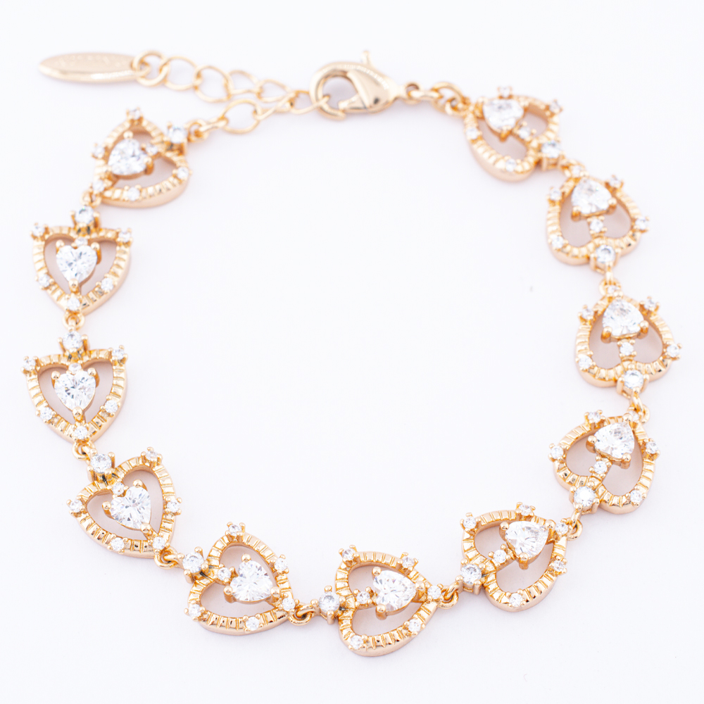 PULSERA CHAPA CRYSTIME