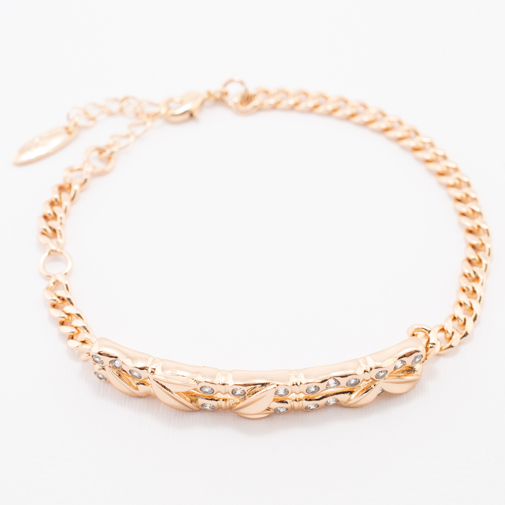 PULSERA CHAPA CRYSTIME