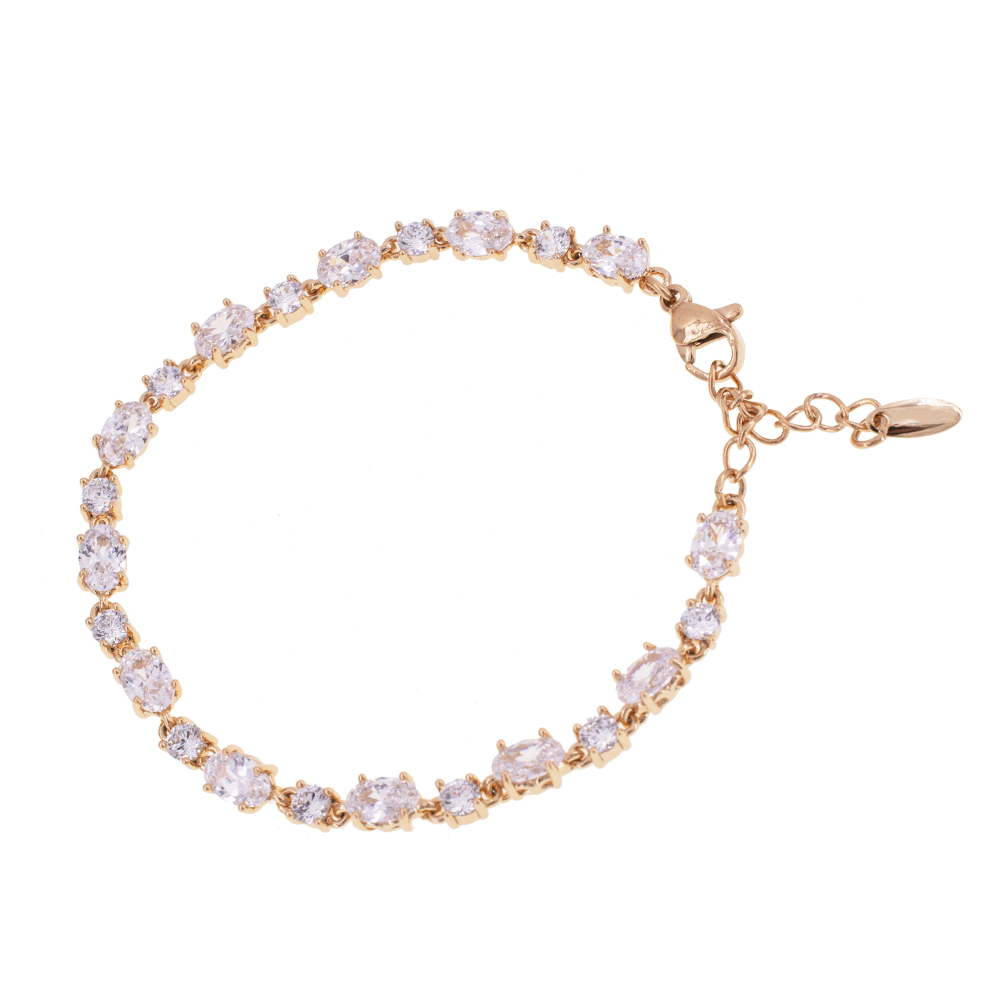 PULSERA CHAPA CRYSTIME